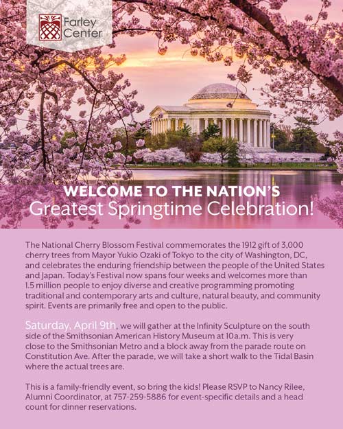National Cherry Blossom Festival - April 9, 2022